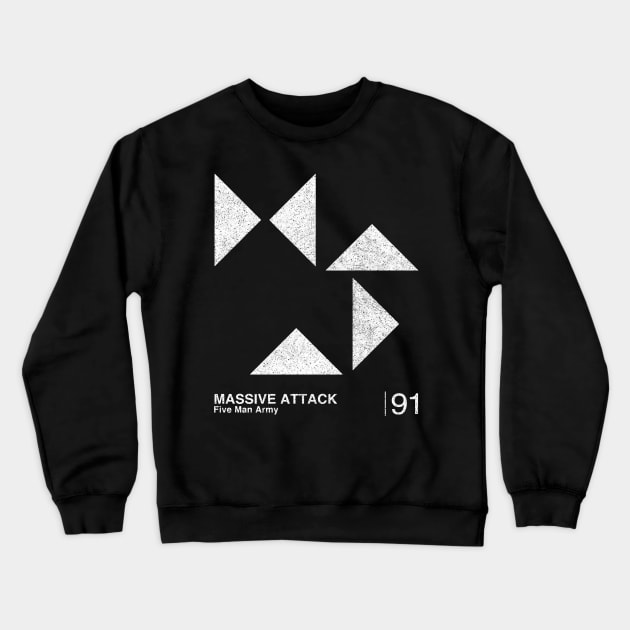 Five Man Army  / Minimalist Graphic Artwork Design Crewneck Sweatshirt by saudade